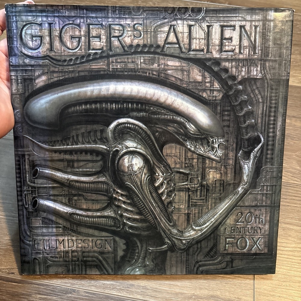 Gigers Alien Film Design Art Book HR Giger 20th Century Fox Hardcover Sci-Fi HC